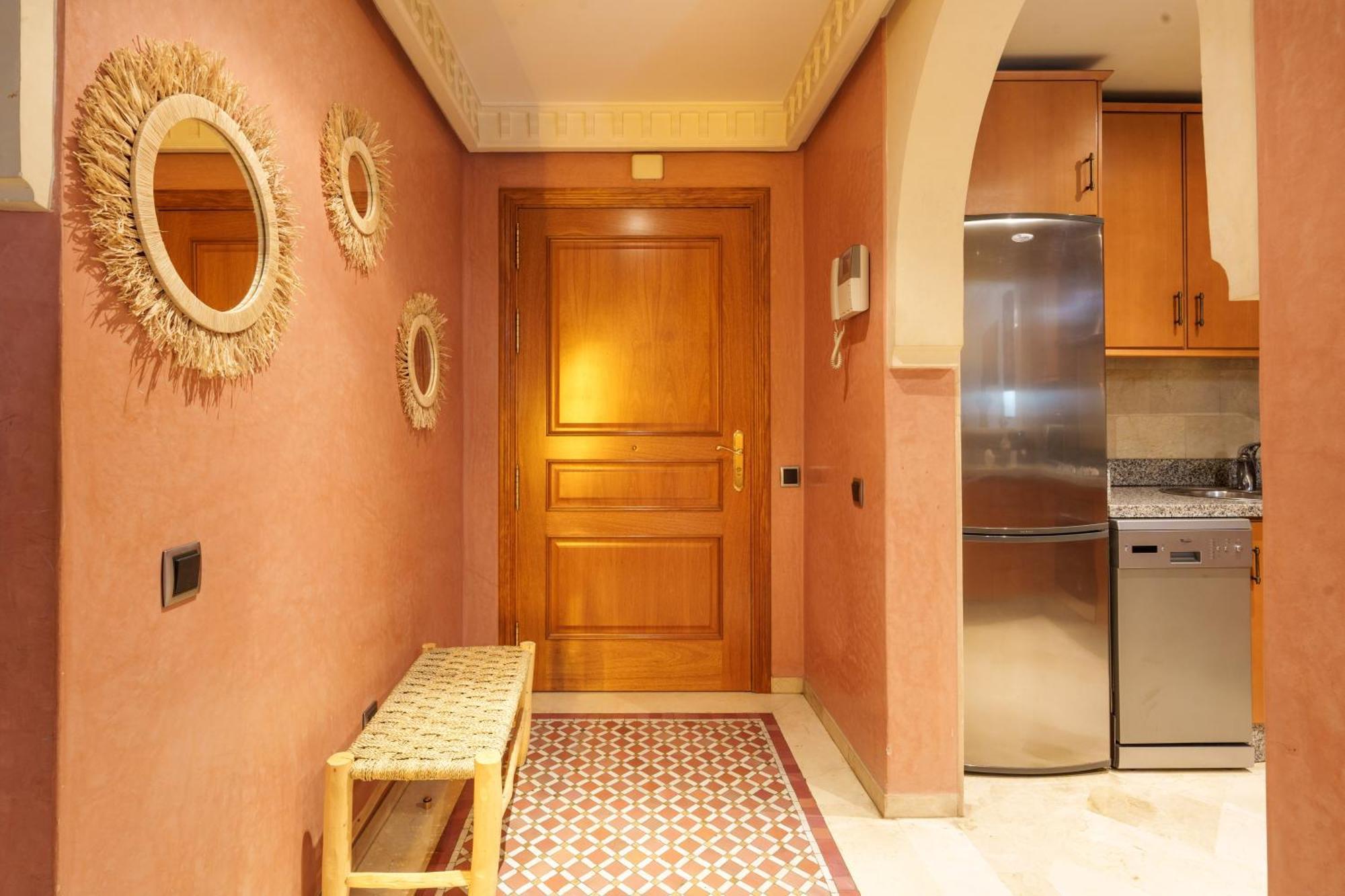 Appartement Chic Gueliz Plaza Avec Vue 마라케시 외부 사진